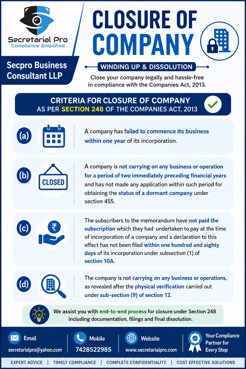 Company Closure